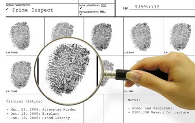 Cluedo finger print analysis as part of the crime scene experience event